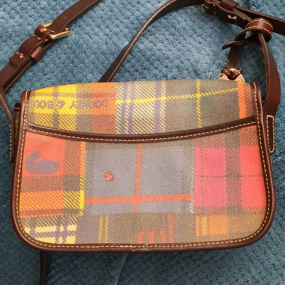 Dooney & Bourke Madras Picnic Lady Bug Crossbody - Picture 2 of 8